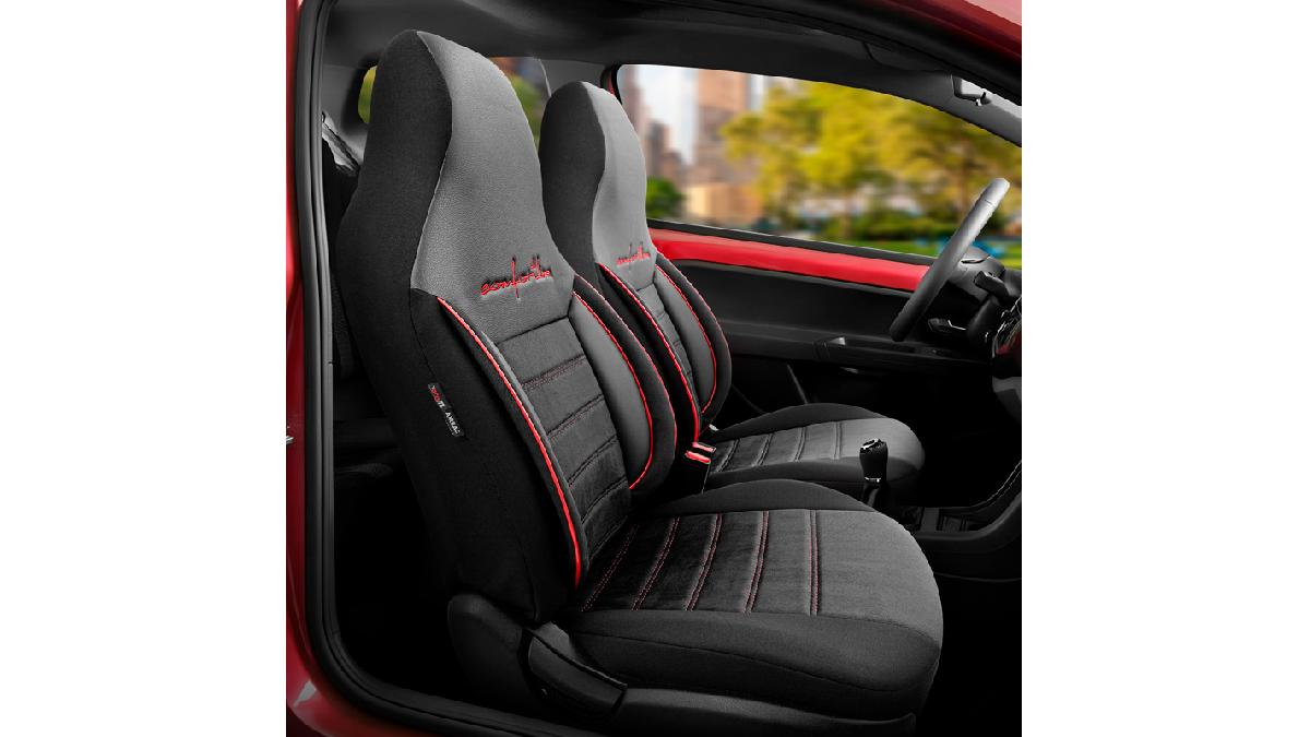 Housse+de+si%C3%A8ges+%27CityBug%27+universel+en+velours%2Ftextile+%27Comfortline%27+Noir%2FRouge+-+9-pi%C3%A8ces+-+adapt%C3%A9+aux+Side-Airbags